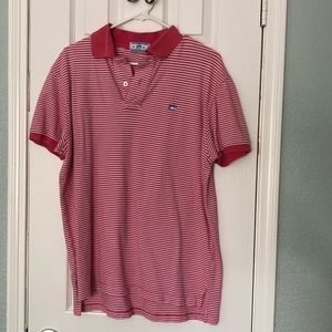 Southern Tide Choral Striped Skipjack Polo
